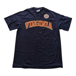 Vintage 90s Virginia Cavaliers Medium Hanes T Shirt‎ NCAA College Sports